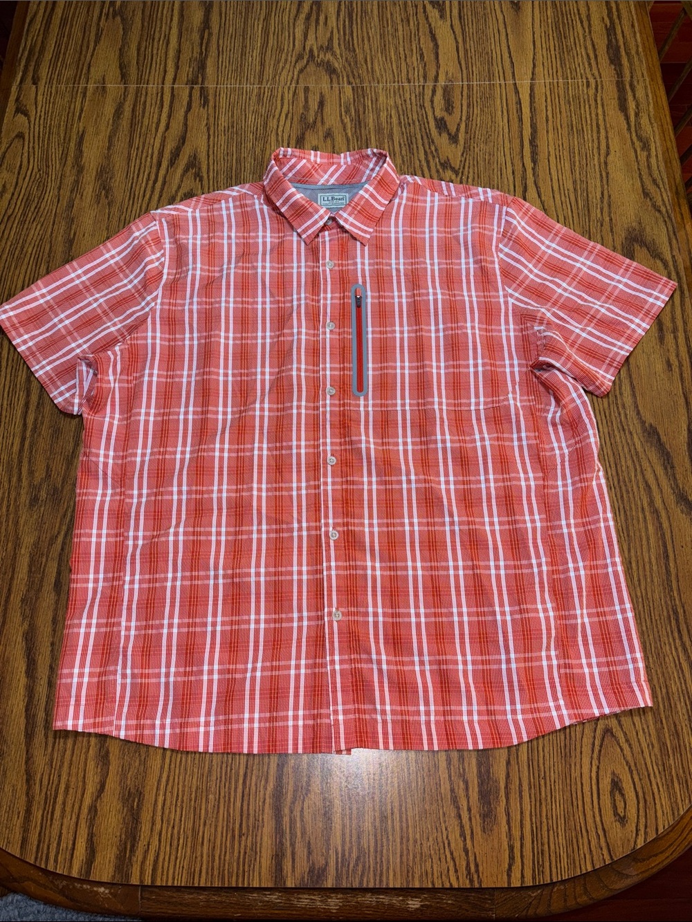 LLBean short sleeved button down